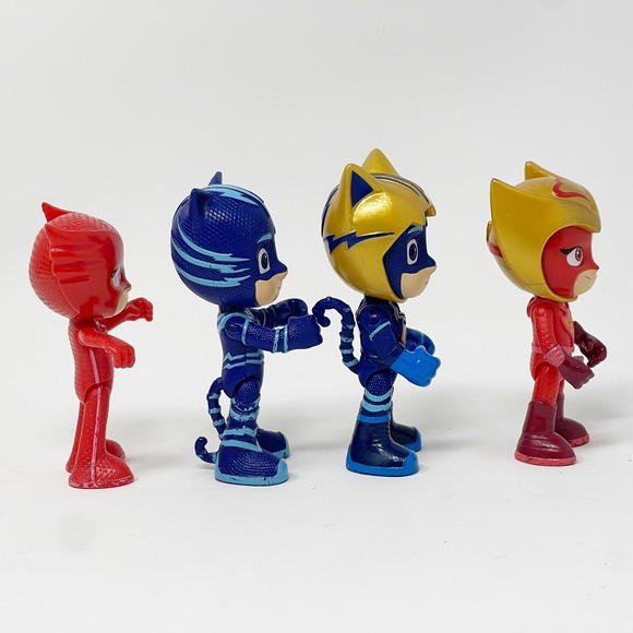 Disney Junior‎ PJ Masks Power Mystery Mountain Catboy Figure Loose Lot Toy Red - Picture 7 of 10